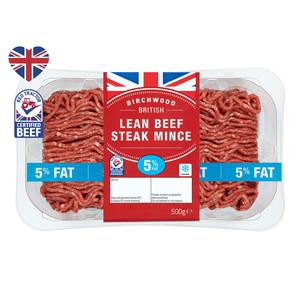 Birchwood British Lean Beef Steak Mince