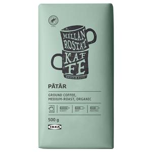 IKEA PATAR Filter coffee, ground, medium-roast organic