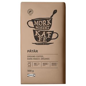 IKEA PATAR Filter coffee, ground, dark-roast organic