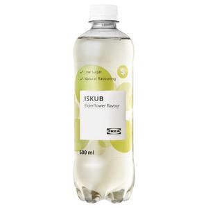 IKEA ISKUB Carbonated soft drink, elderflower flavour