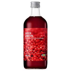 IKEA DRYCK LINGON Lingonberry syrup