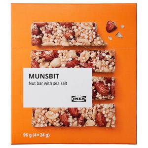 IKEA MUNSBIT Nut bar with sea salt