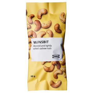 IKEA MUNSBIT Roasted cashews lightly salted