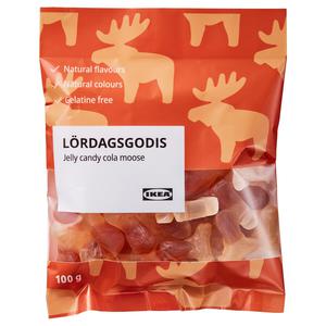 IKEA LORDAGSGODIS Jelly candy cola flavour