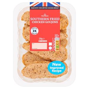 Morrisons Breaded Southern Fried Chicken Goujon