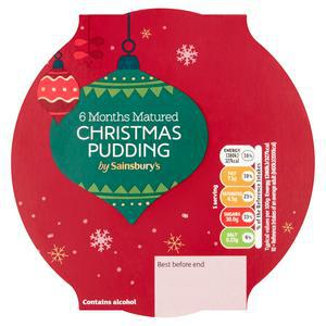 Sainsbury's 6 Month Matured Christmas Pudding 400g