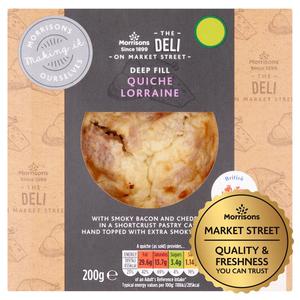 Morrisons Market Street Deli Quiche Lorraine