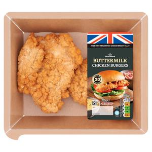 Morrisons Buttermilk Chicken Burgers