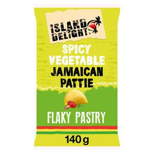 Island Delight Spicy Vegetable Jamaican Pattie