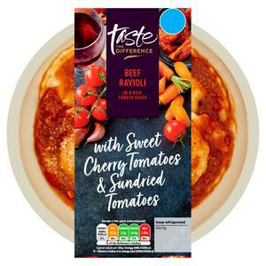 Sainsbury's Beef & Red Wine Ravioli, Taste the Difference 375g