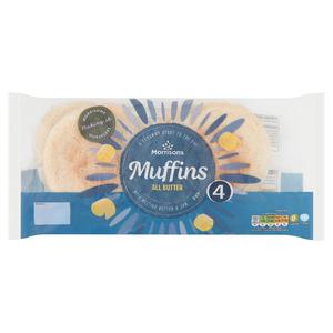 Morrisons Butter Muffins