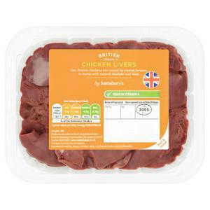 Sainsbury's British Fresh Chicken Liver 400g