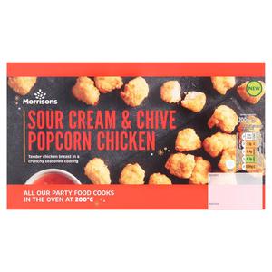 Morrisons Sour Cream & Chive Popcorn Chicken