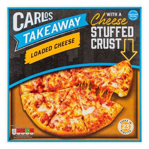 Carlos Takeaway Loaded Cheese Pizza