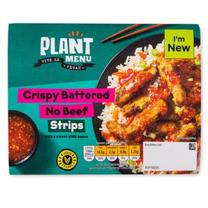 Plant Menu Crispy Battered No Beef Strips