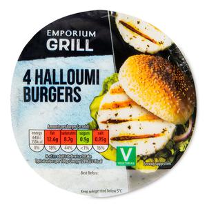 Emporium Grill Halloumi Burgers