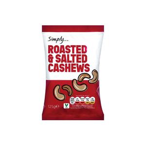 Simply Roasted & Salted Cashews