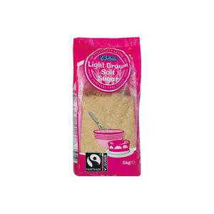 Belbake Fairtrade Light Brown Soft Sugar