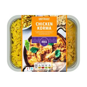 Chef Select Chicken Korma with Rice