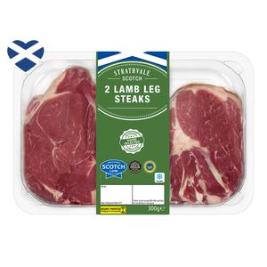 Strathvale Scotch 2 Lamb Leg Steaks