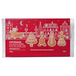 IKEA VINTERSAGA Gingerbread set