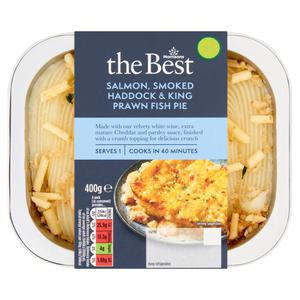 Morrisons The Best Salmon Smoked Haddock & King Prawn Fish Pie