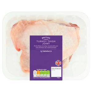 Sainsbury's British Turkey Thigh Joint 750g