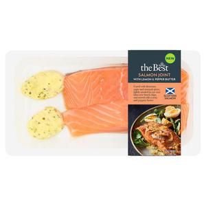 Morrisons The Best Salmon Joint With Lemon & Pepper Butter