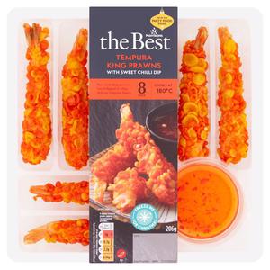 Morrisons The Best 8 Tempura Prawns And Dip