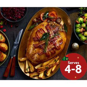 Morrisons Turkey Crown With A Pork, Apricot & Brandy Stuffing