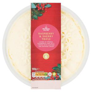 Morrisons Raspberry Sherry Trifle