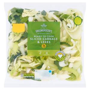 Morrisons Cabbage & Sliced Leeks