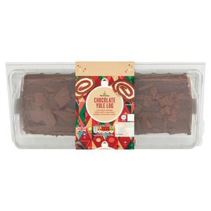 Morrisons Chocolate & Cream Yule Log