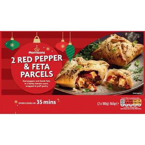 Morrisons 2 Red Pepper & Feta Parcels