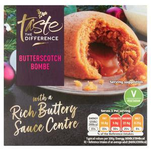 Sainsbury's Taste the Difference Butterscotch Bombe 227g