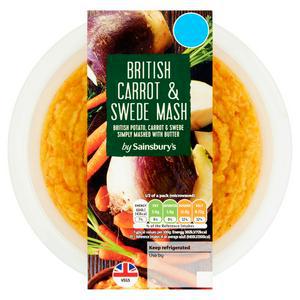 Sainsbury's Carrot & Swede Mash 400g