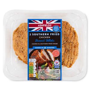 Ashfields Southern Fried Chicken Breast Fillets 350g