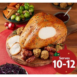 Morrisons Large Basted Turkey Crown 3-3.99Kg