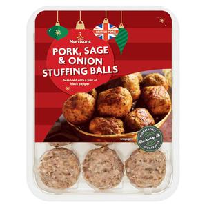 Morrisons Butchers Style Pork & Onion Stuffing Balls