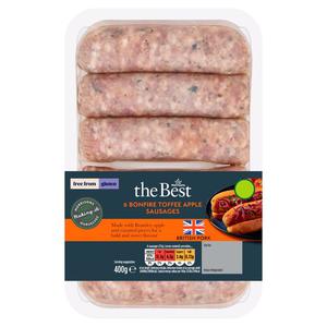 Morrisons The Best 6 Bonfire Toffee Apple Sausages