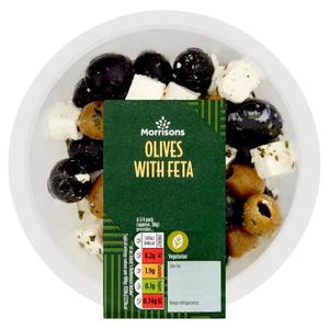 Morrisons Mixed Olives With Feta