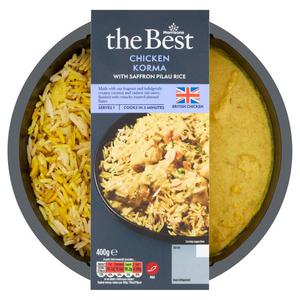 Morrisons The Best Chicken Korma & Rice