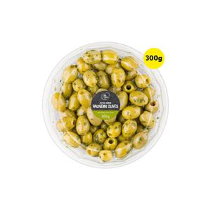 Chef Select Pitted Green Halkidiki Olives with Herbs