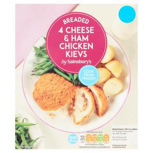 Sainsbury's Cheese & Ham Kiev 490g