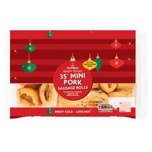 Morrisons 35 Mini Pork Sausage Roll