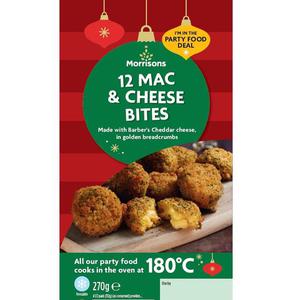 Morrisons 12 Mac & Cheese Bites