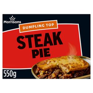 Morrisons Dumpling Topped Steak Pie