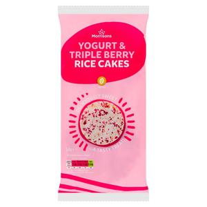 Morrisons Triple Berry & Yogurt Rice Cakes