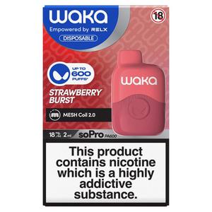 Waka Sopro Pa600 Strawberry Burst 18mg