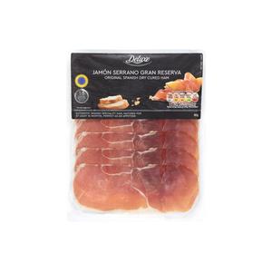 Deluxe Sliced Serrano Ham Gran Reserva